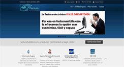 Desktop Screenshot of facturasaltillo.com